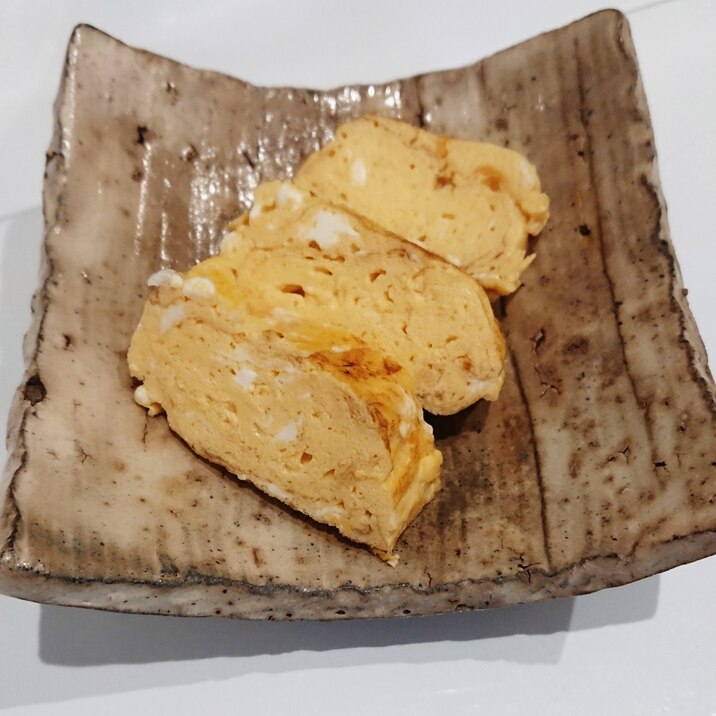 味付けは白だしだけ！簡単！美味！だし巻き卵